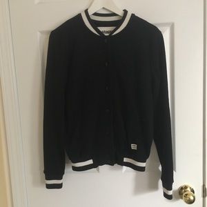Varsity Garage Jacket with Embroidering